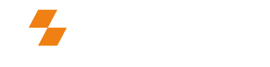 logo Alioth Oil Corporation blanco